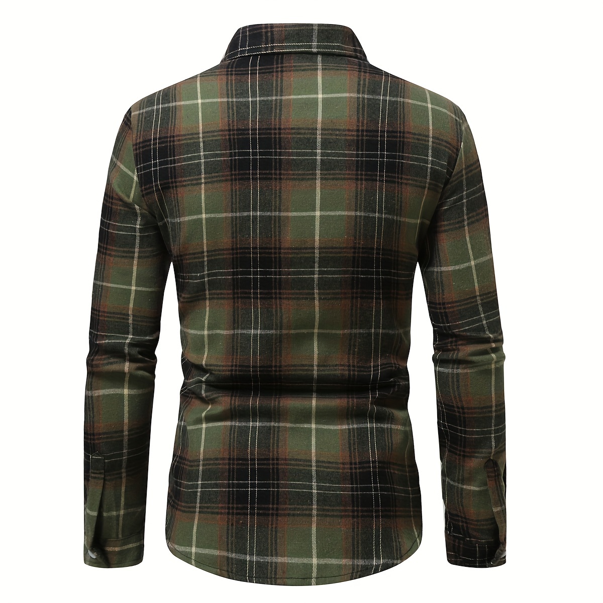 plus size mens shirt oversized long sleeve shirt for mens clothing details 1