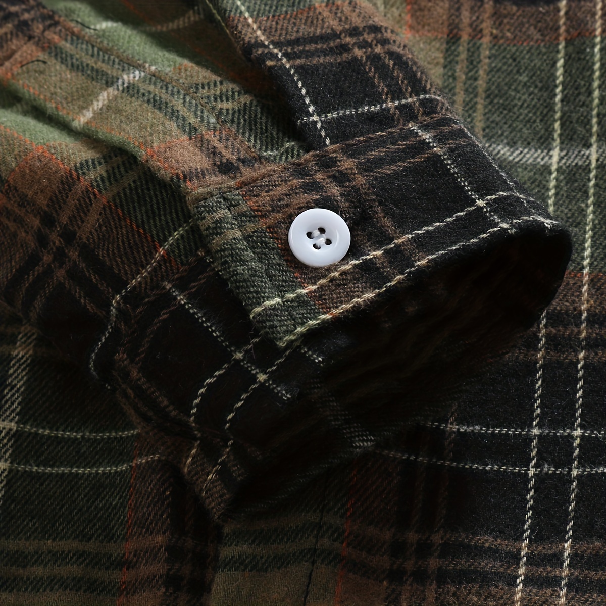 plus size mens shirt oversized long sleeve shirt for mens clothing details 4